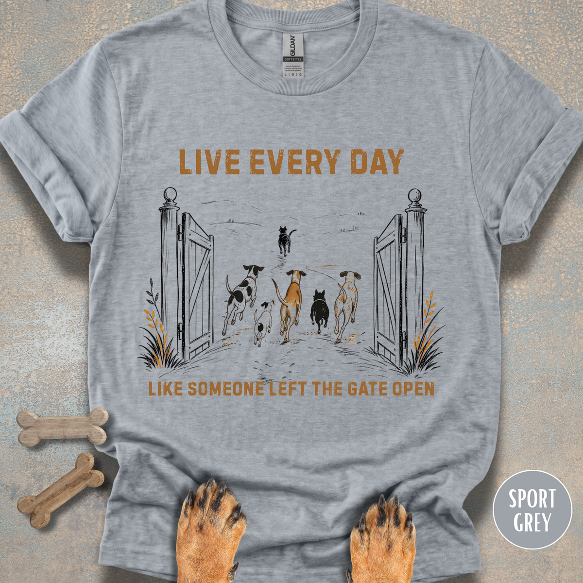 Live Every Day Like Someone Left the Gate Open T-shirt