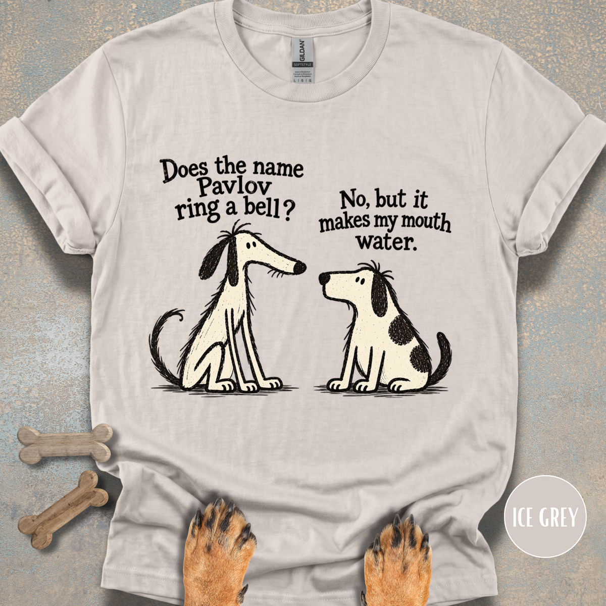 Dogs Discuss Pavlov T-shirt