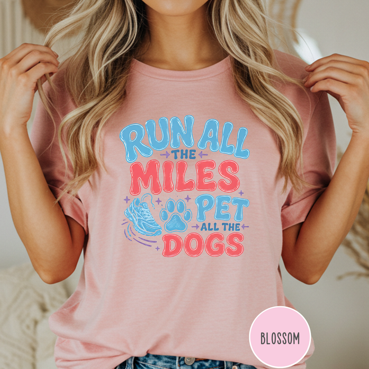 Run All the Miles  T-shirt