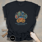 Desert Dog Lover Graphic T-Shirt for Adventure Dog Moms