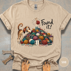 Found It Yarn Pile T-shirt