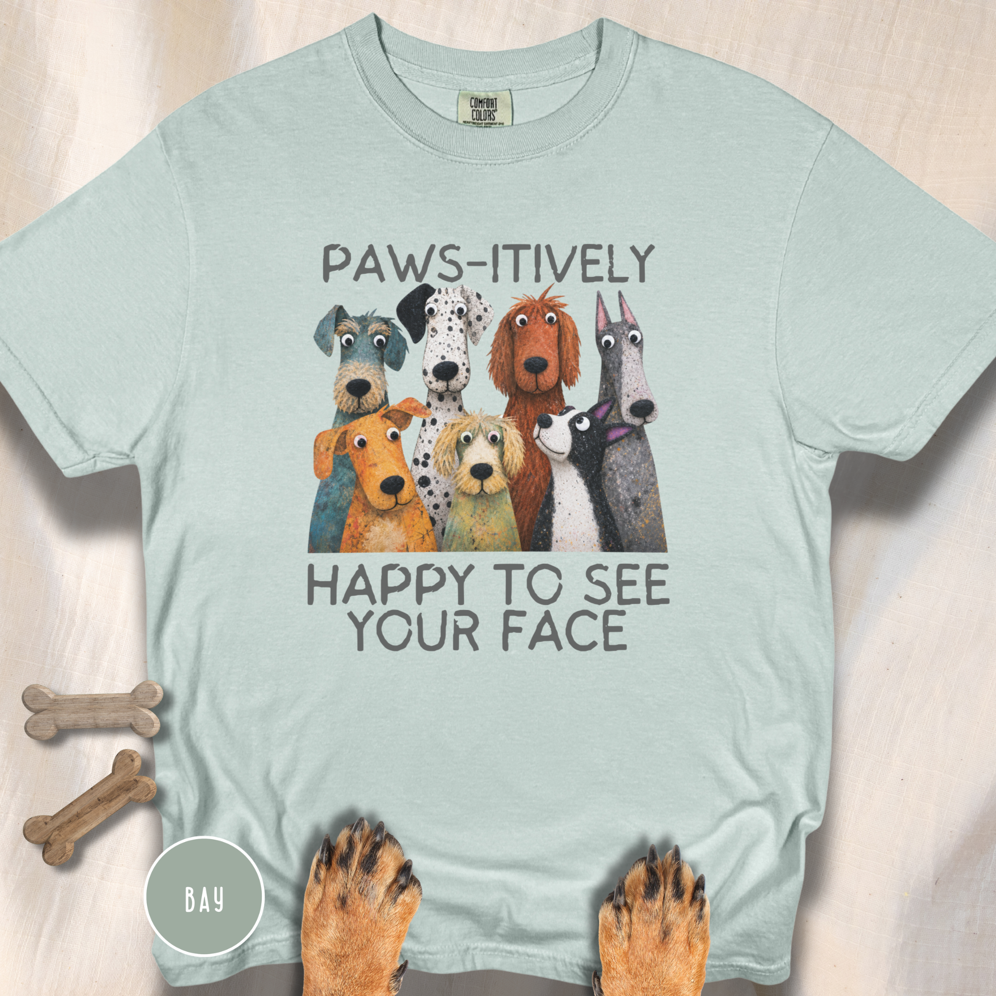 Paws-itively Happy T-shirt