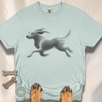 Running Dog Optical Art T-shirt