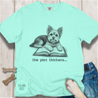 Yorkshire Terrier The Plot Thickens T-shirt