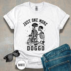 Just One More Doggo Adoption Shirt | Skeleton Rescue Dog Lover T-shirt