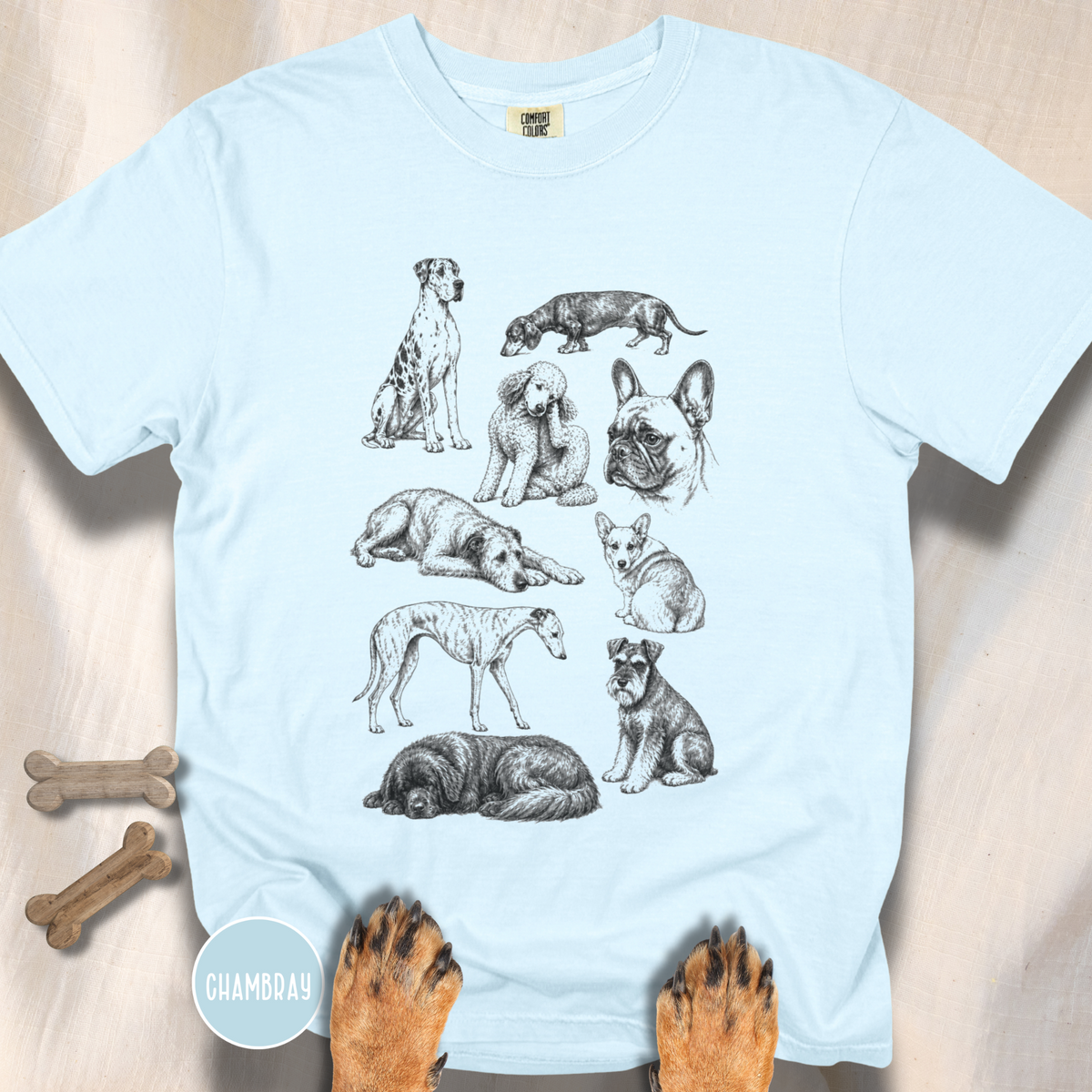 All the Dogs T-shirt