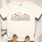 Among the Flowers and the Stars  T-shirt