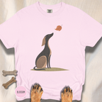 A Dog in Autumn T-shirt