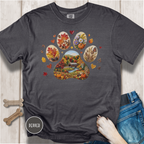 Fall in New England Dog Paw T-shirt