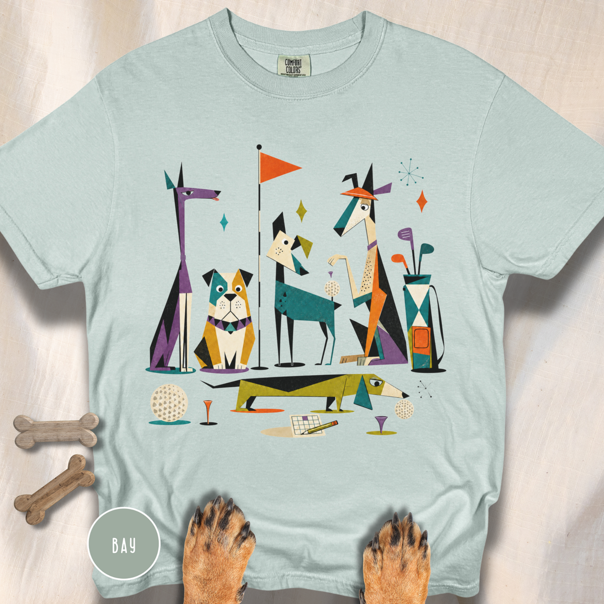 Atomic Dogs Hit the Greens T-shirt