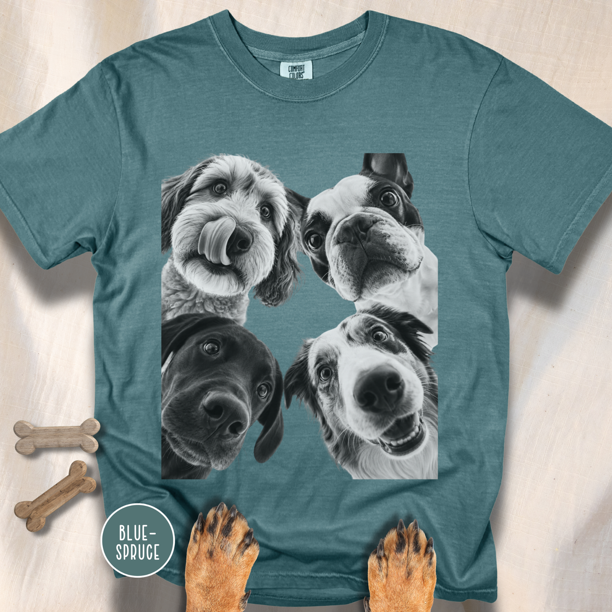 Four Dog Point of View T-shirt