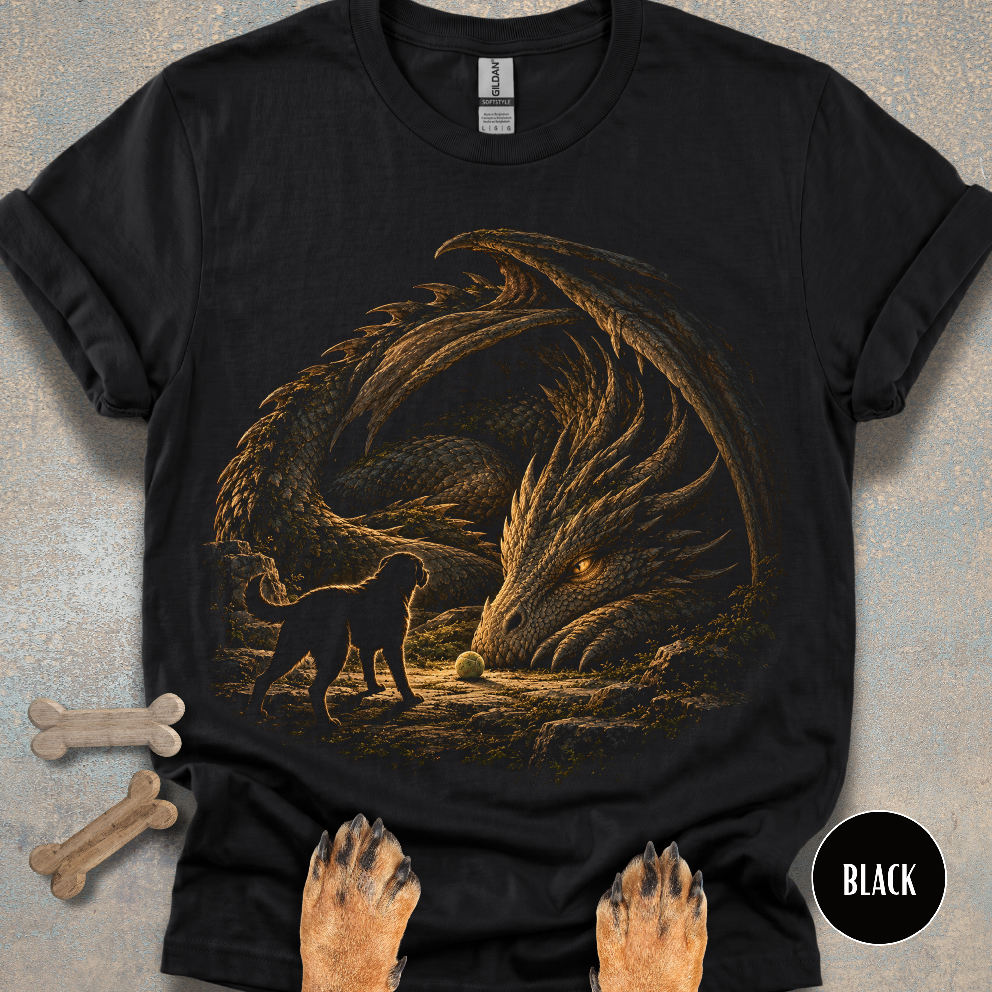 Let's Play Dragon T-shirt