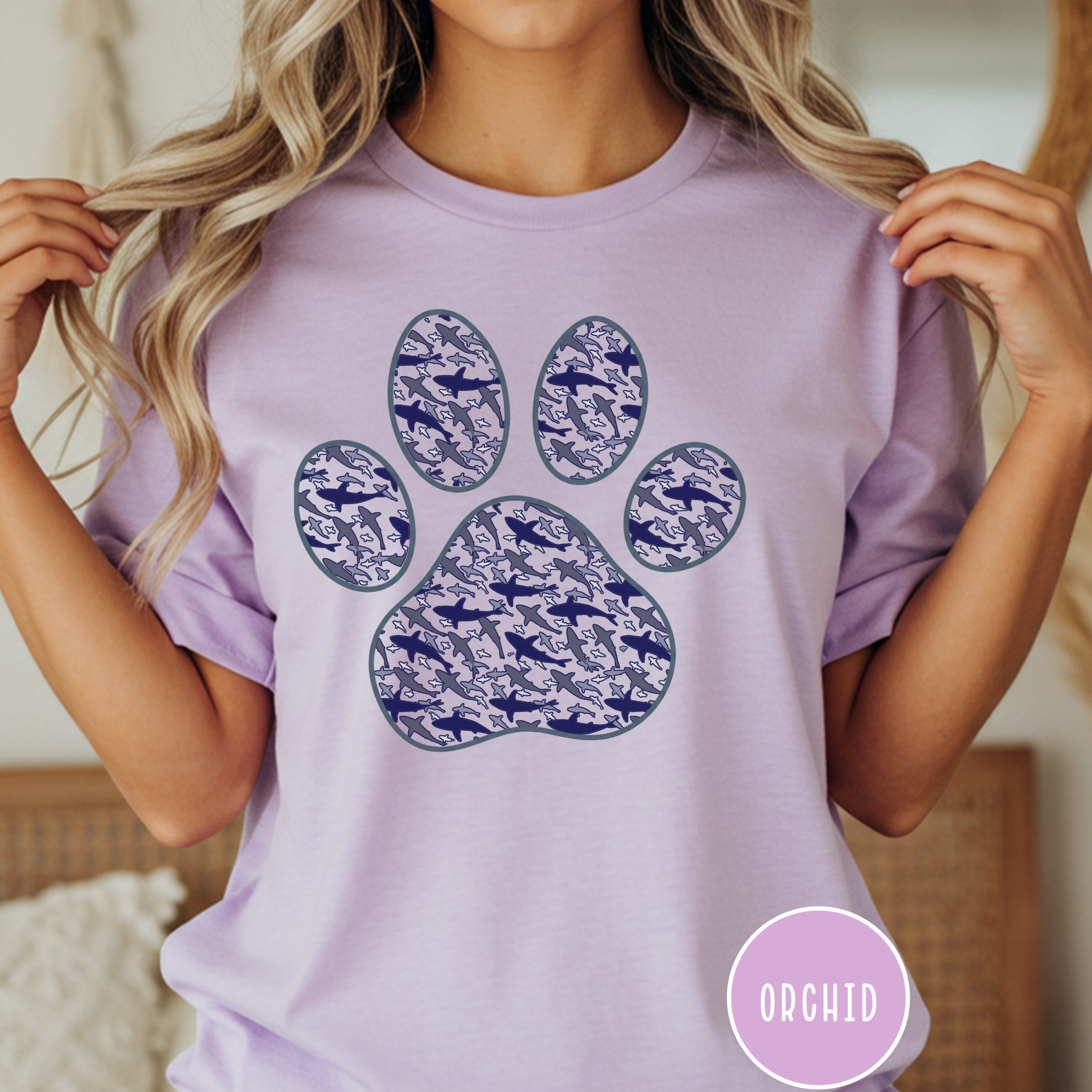 Sharks in the Paw-ter T-shirt