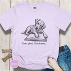 Labrador The Plot Thickens T-shirt