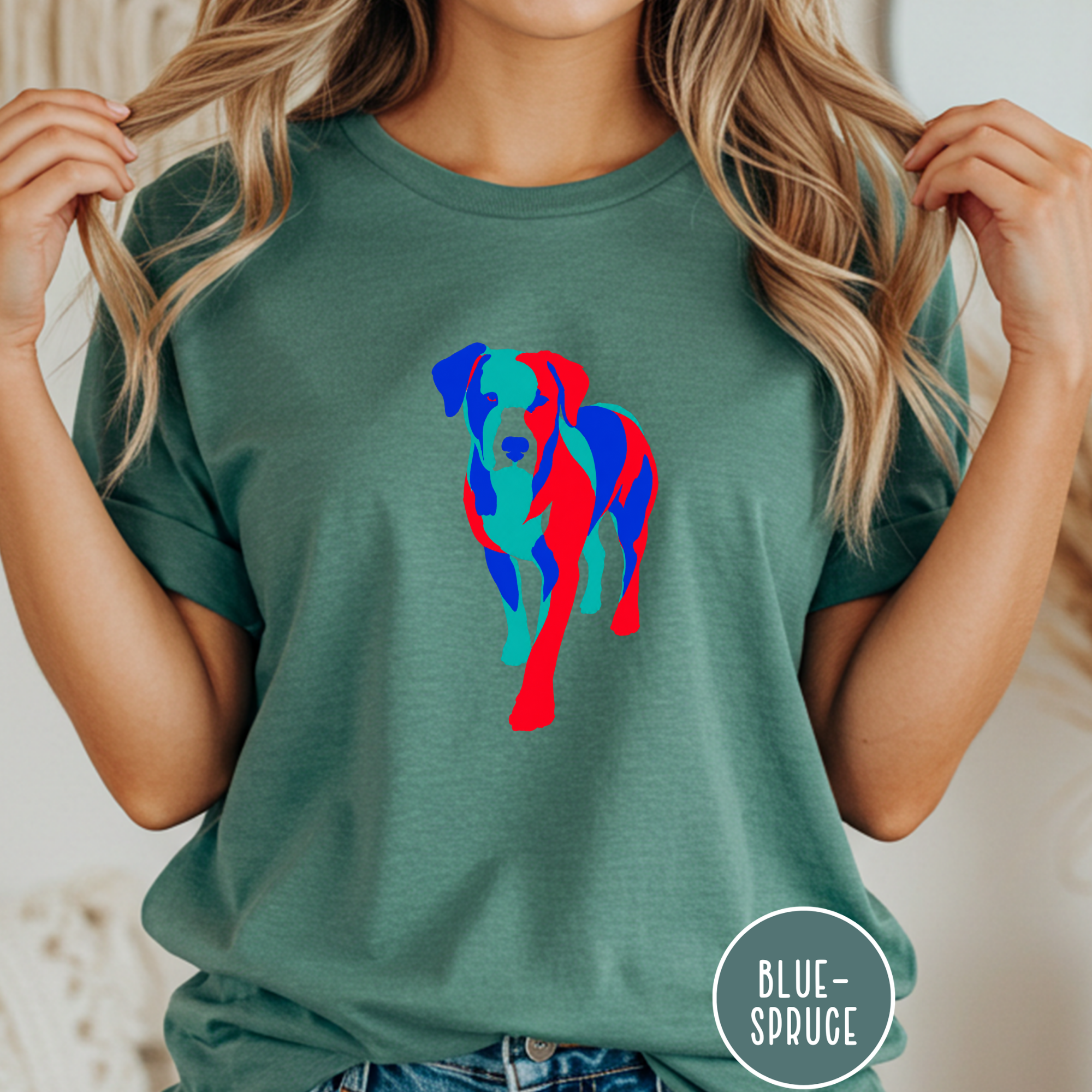 Pop Art Dog T-shirt