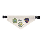 Personalized Adventure Dog Bandana | Choose Your Badges