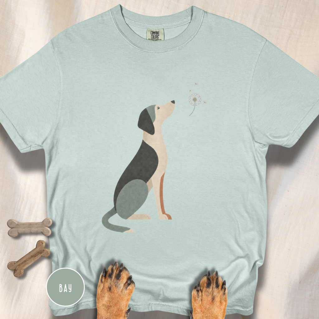 A Dog and a Dandelion T-shirt