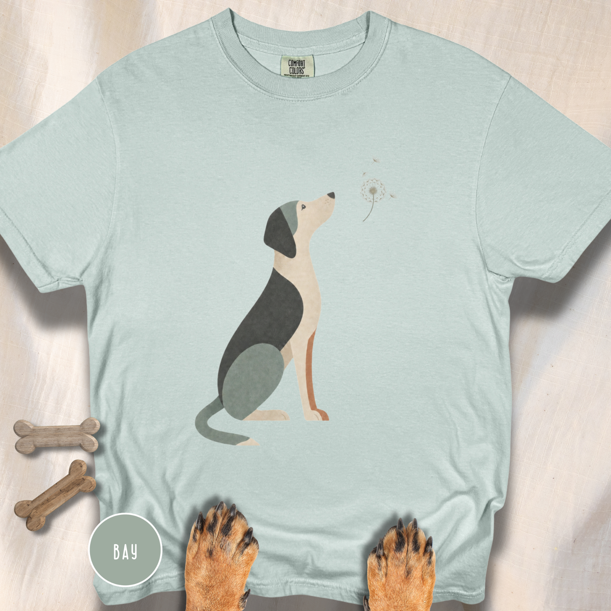 A Dog and a Dandelion T-shirt
