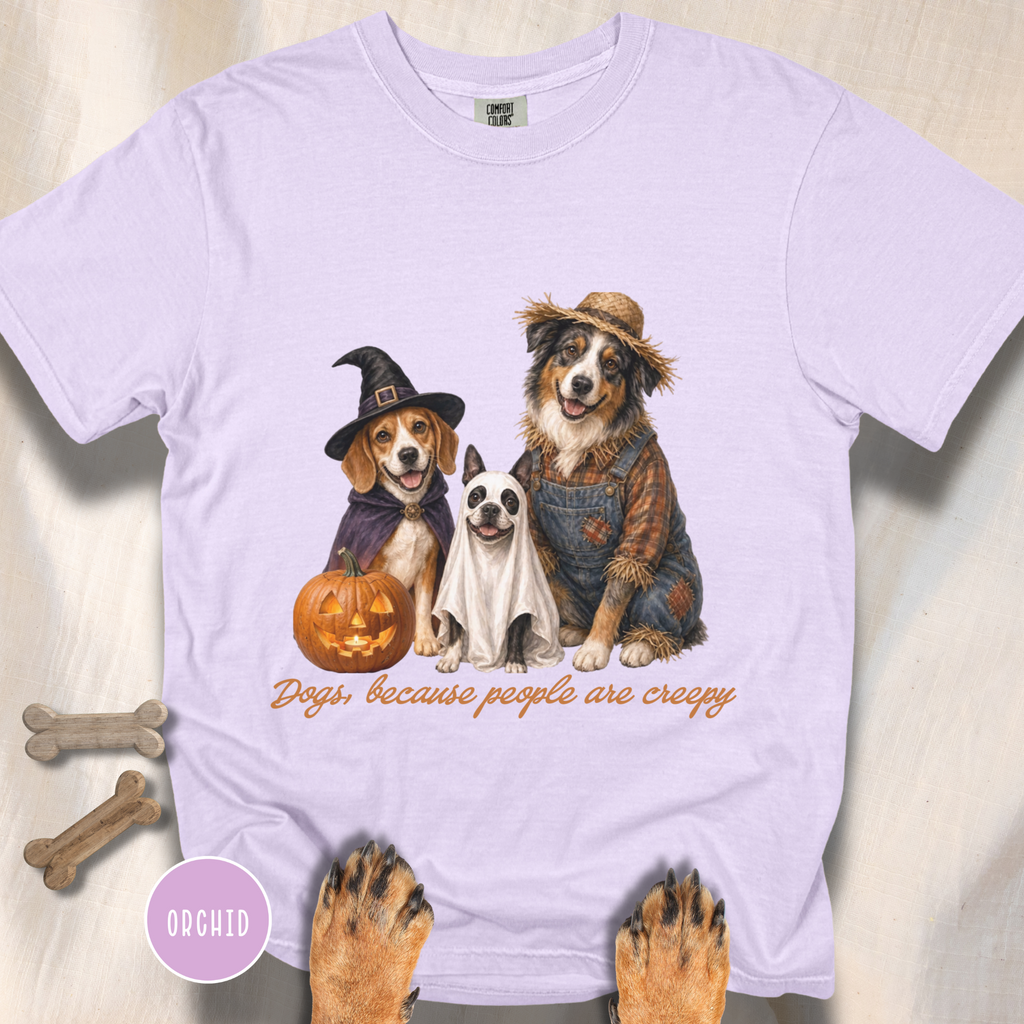 Dogs, Because People are Creepy T-shirt
