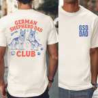 German Shepherd Dad Club T-Shirt for Proud GSD Owners