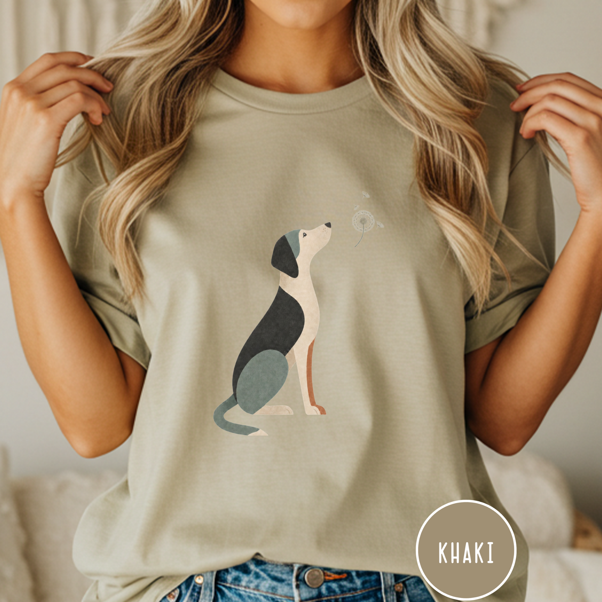 A Dog and a Dandelion T-shirt