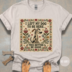 This Better Be Good Needlepoint T-shirt