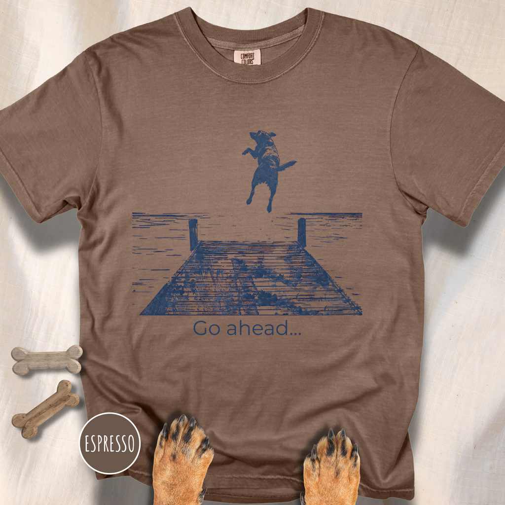 Go ahead...and Jump Dock Dog T-Shirt