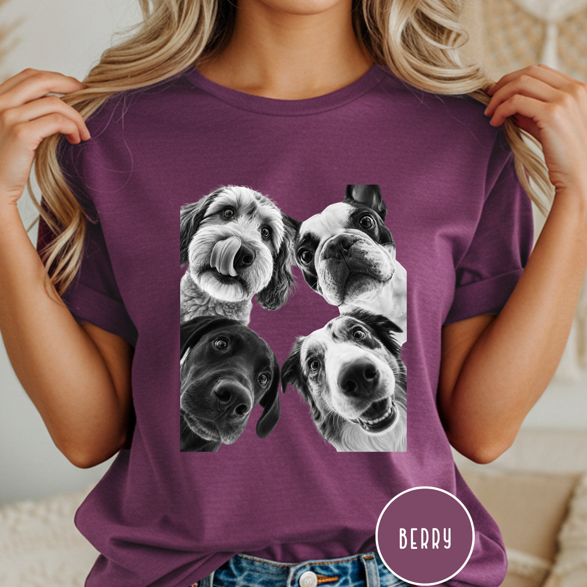 Four Dog Point of View T-shirt