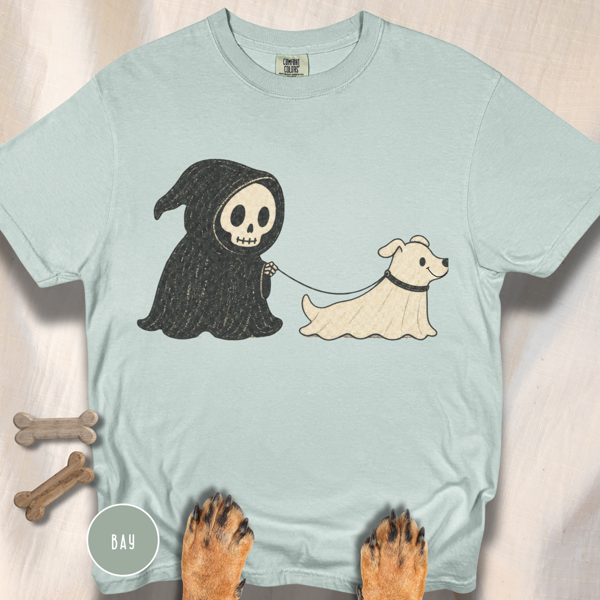 Reaper Walks the Dog T-shirt