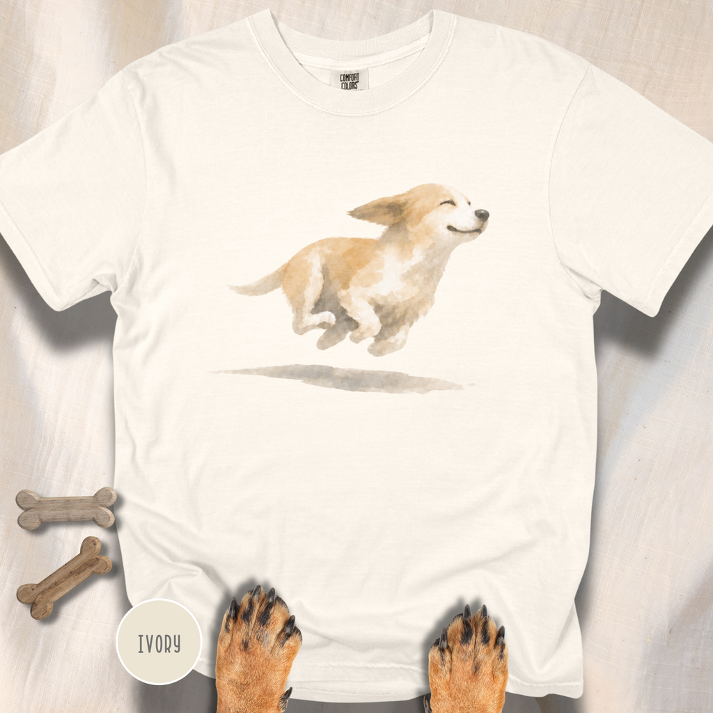 Dog Zoomies Watercolor T-Shirt
