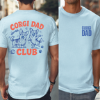 Corgi Dad Club T-Shirt for Proud Corgi Owners