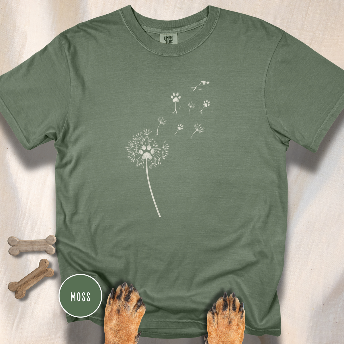 Dandelion Paw T-shirt