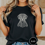 'Sup Pup Optical Art T-shirt