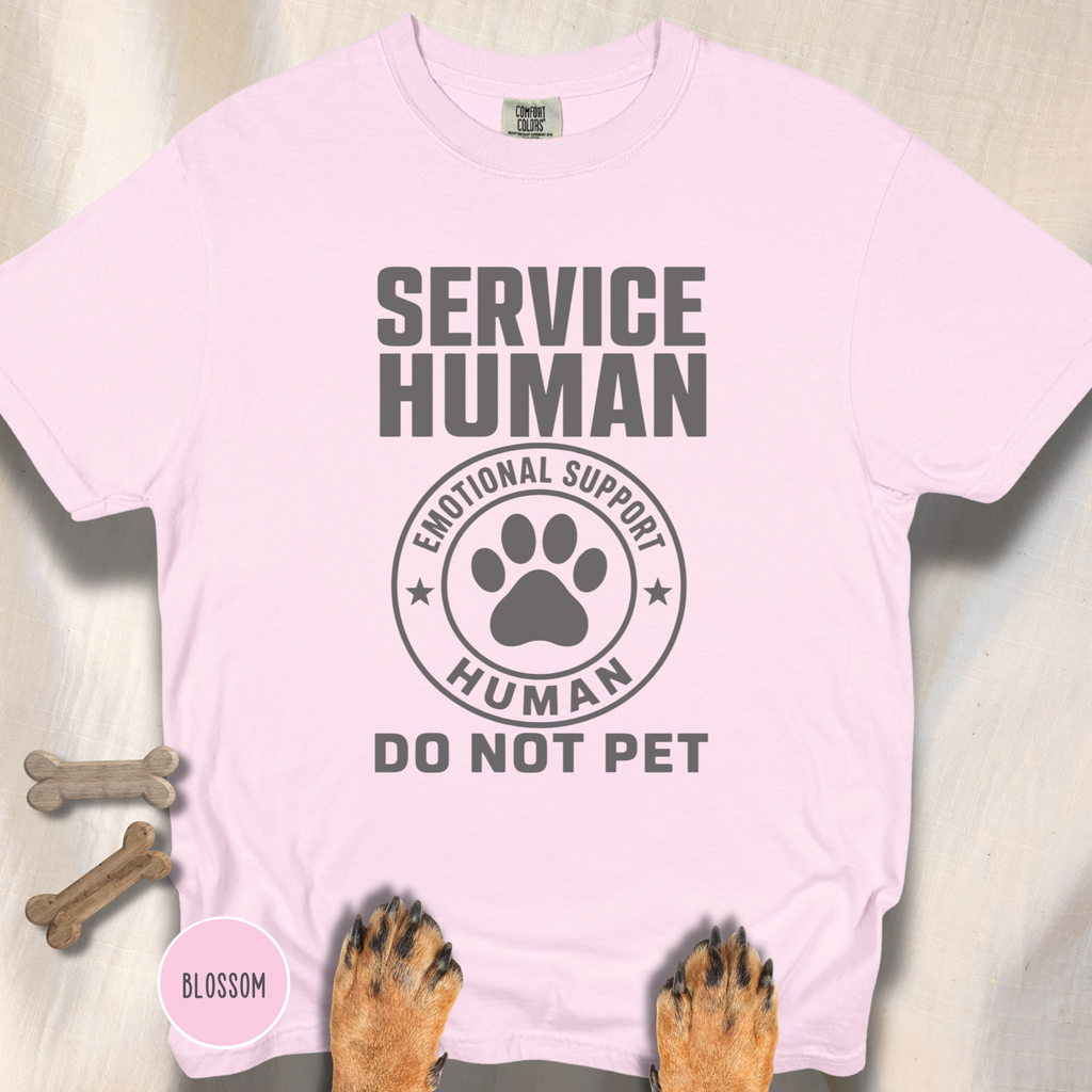 Service Human Do Not Pet T-shirt