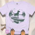 Paddleboard Dog  T-shirt