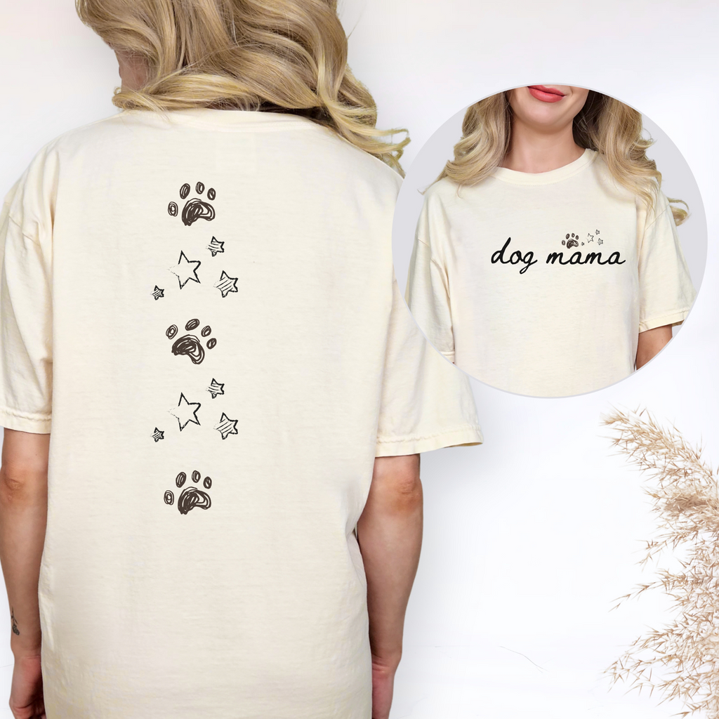 Dog Mama Paws & Stars T-shirt
