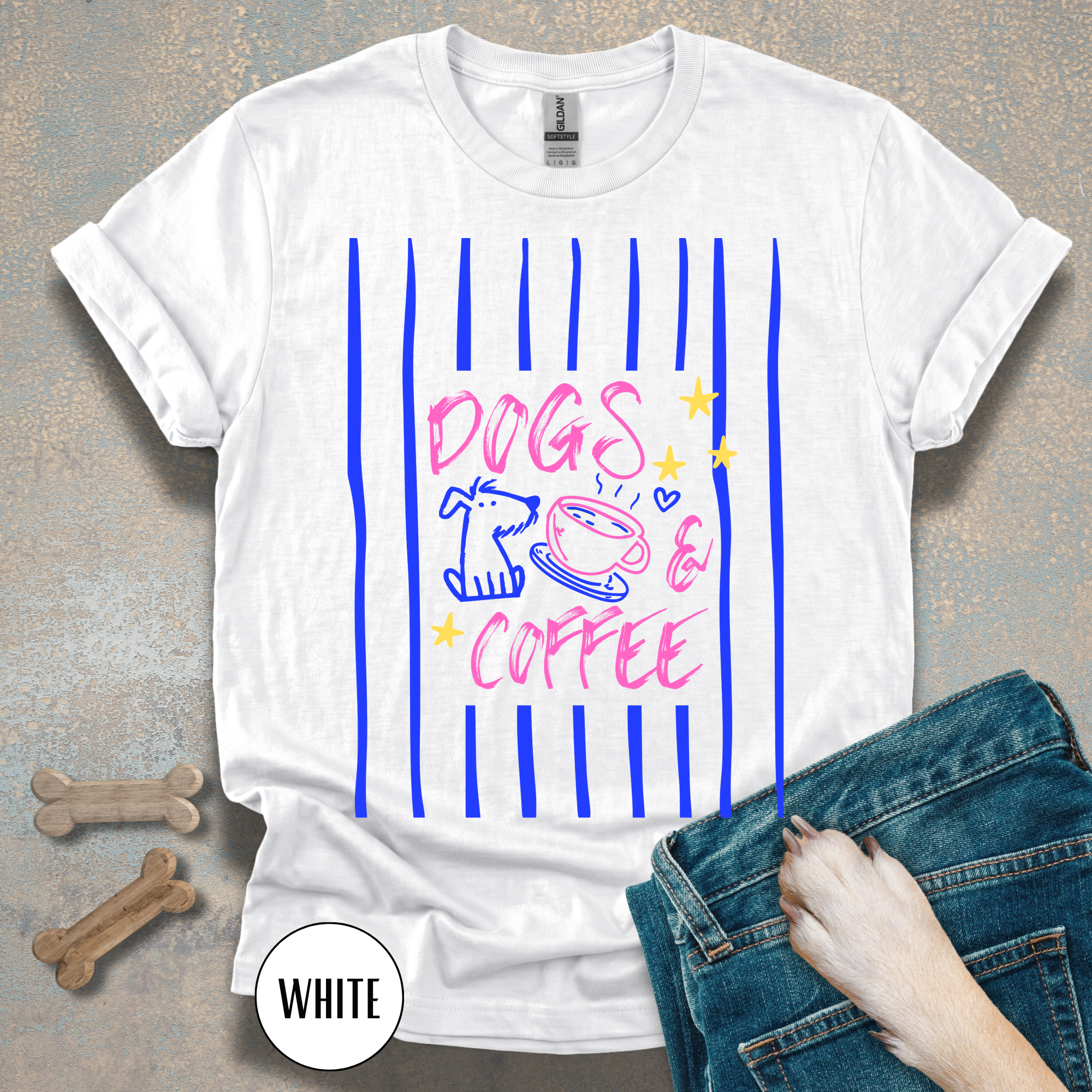 Dogs & Coffee T-Shirt
