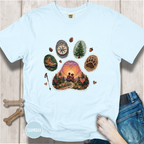 Adventure Buddy Dog Paw Comfort Colors T-Shirt