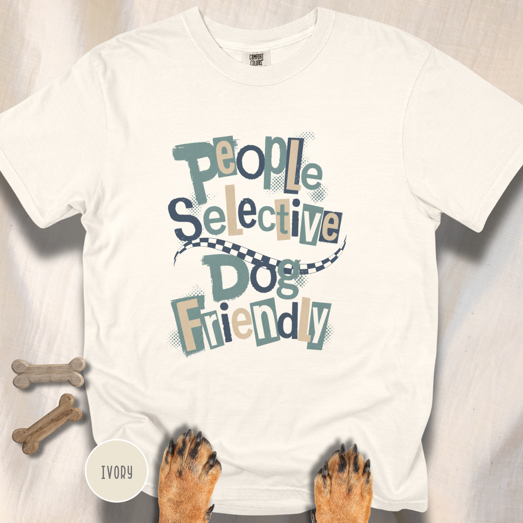 People Selective Dog Friendly T-shirt Green