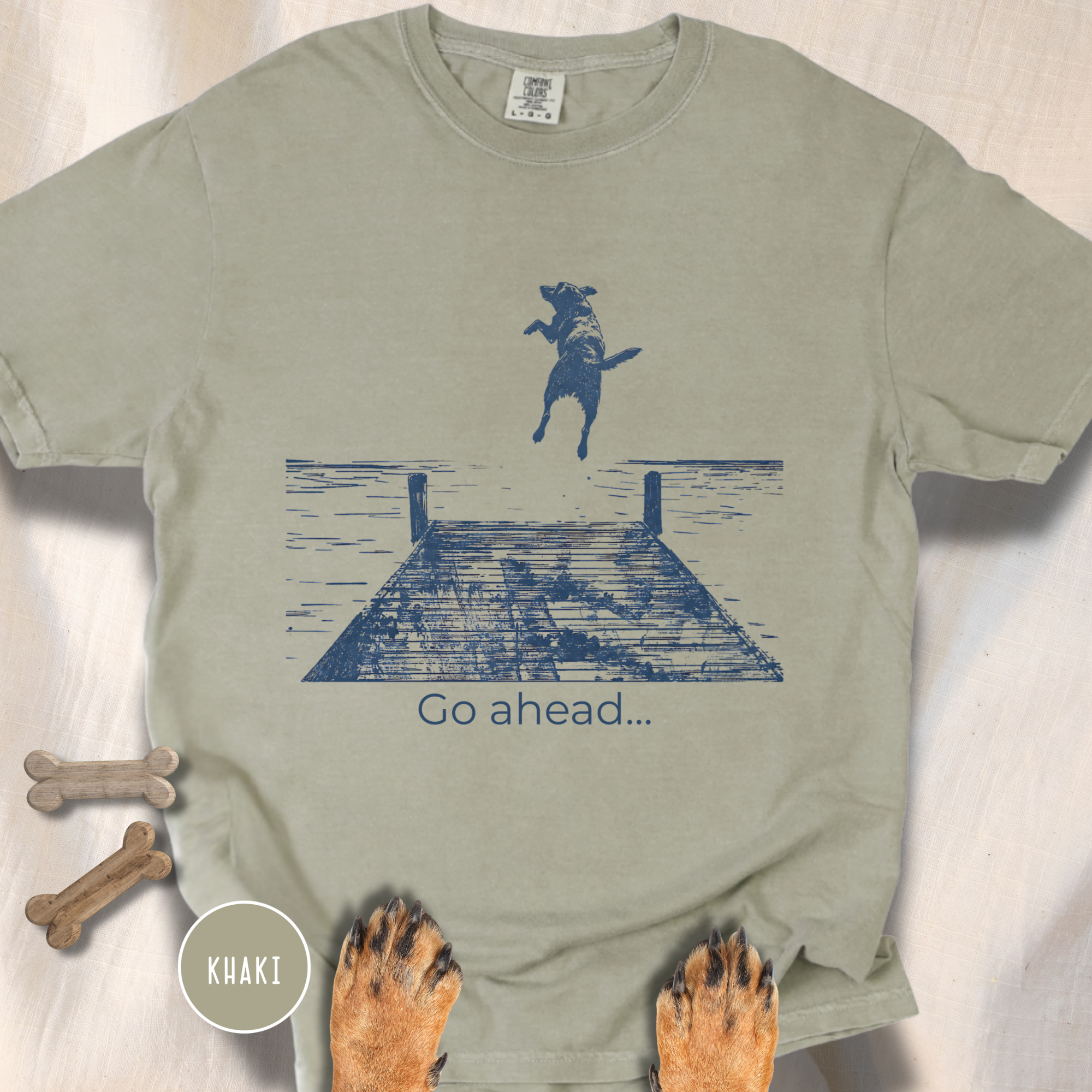 Go ahead...and Jump Dock Dog T-Shirt