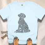 On My Wavelength Optical Art T-shirt