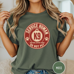 Service Human Do Not Pet  T-shirt