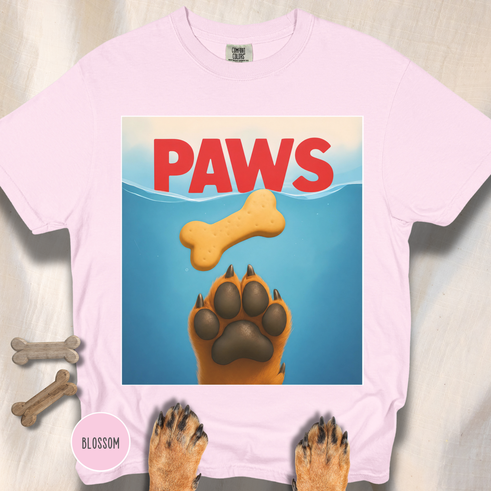 PAWS | Funny Dog Movie Parody T-Shirt