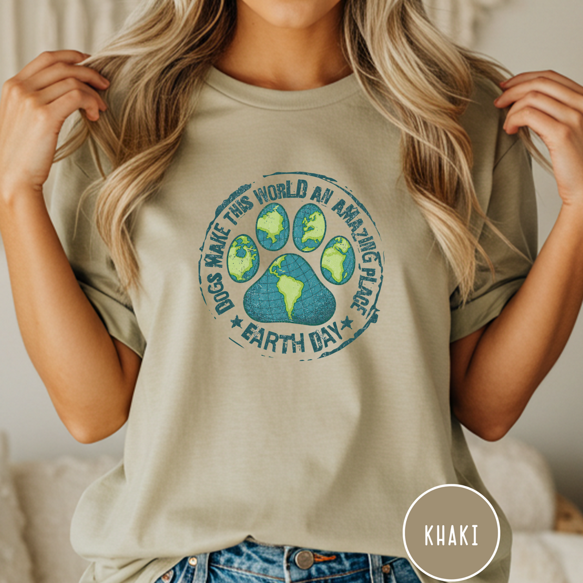 Dogs Make the World Amazing T-shirt