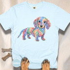 Scribble Dachshund T-shirt