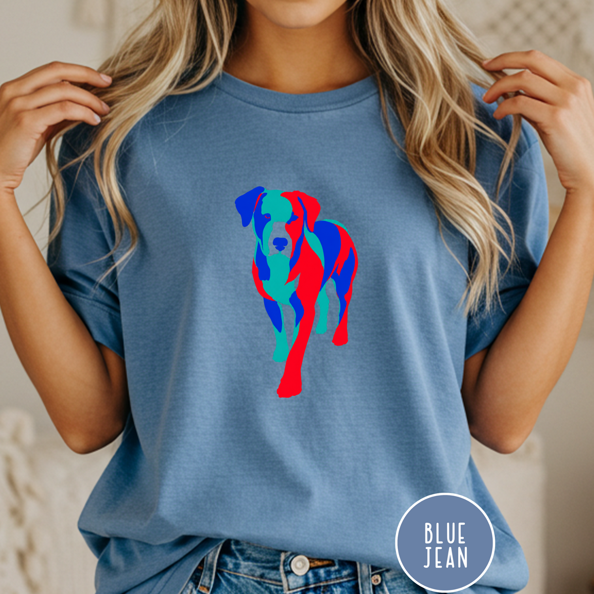 Pop Art Dog T-shirt