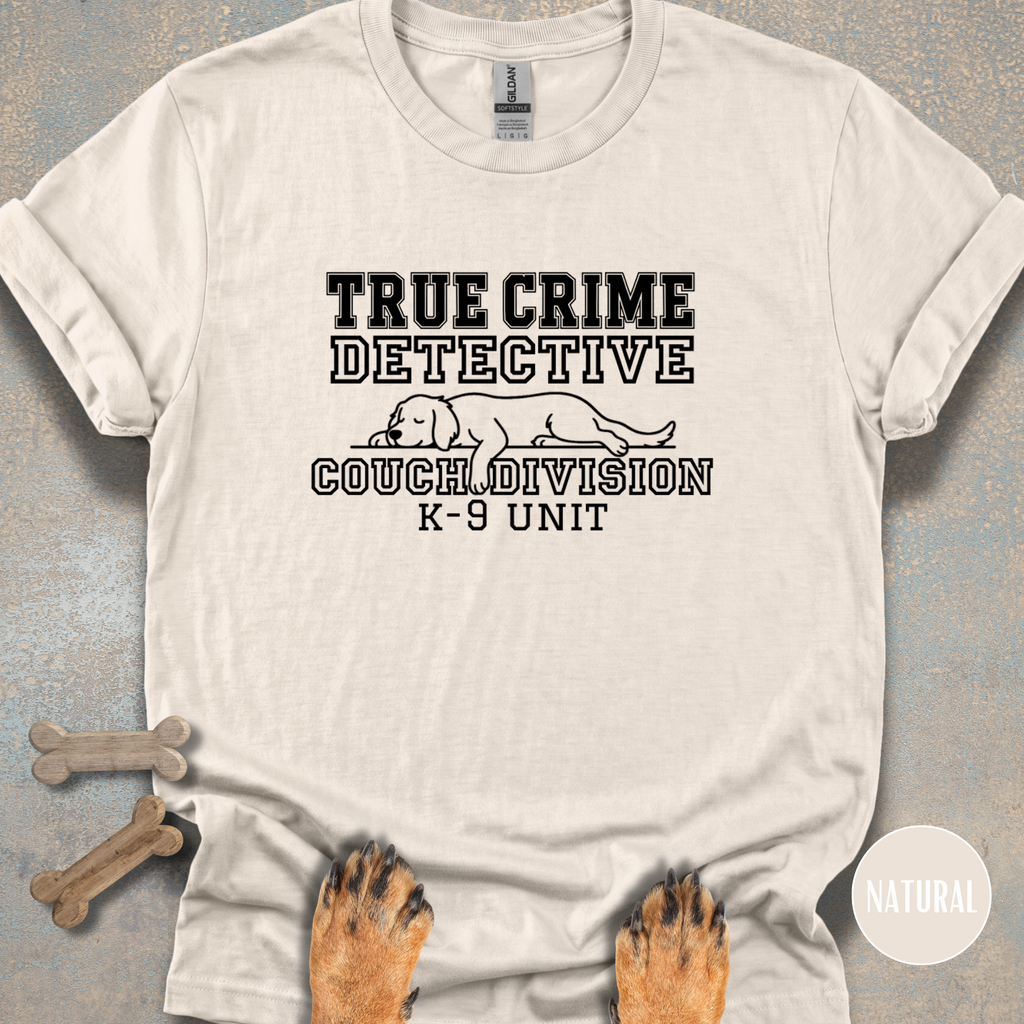 True Crime Detective K-9 Unit T-shirt