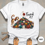 Found It Yarn Pile T-shirt