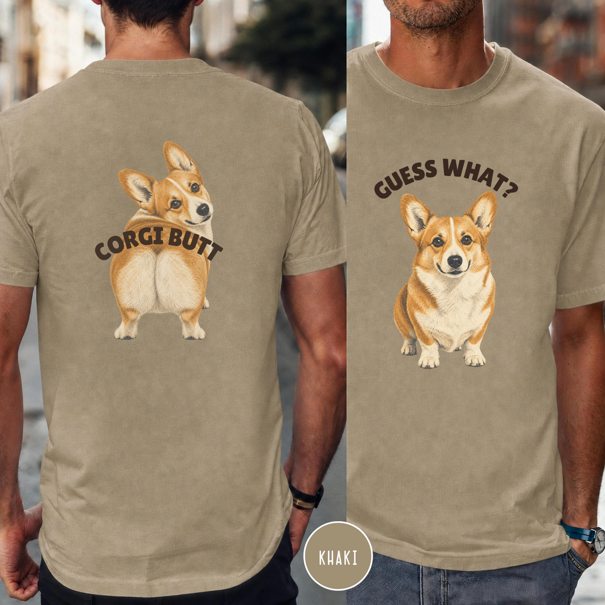 Guess What, Corgi Butt T-shirt