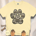 Jumping Spider Paw Print T-shirt